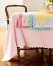 Fine Table Linens for Spring & Summer - linen tablecloth ...
