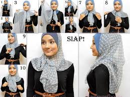 Sekilas Model Jilbab (Hijab) Terbaru Beserta Gambar | cara memakai ...