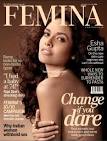 Esha Gupta on Femina Cover of Jan 2012 Issue. - Esha-Gupta