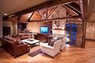 Mountain Rustic Retreat - traditional - media room - omaha - by ...