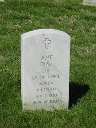 Jose Diaz, Colonel, United States Air Force - jose-diaz-gravesite-photo-august-2006