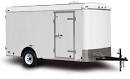 6x8 Enclosed Trailer, 6 x 8 Single Axle Trailers, Indiana Facility ...
