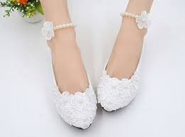 Sepatu Teplek Putih �Snow White Flat Shoes� Model Terbaru & Murah ...