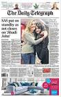 Telegraph front page mi5 blunders that allowed jihadi john slip.