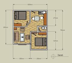 contoh denah rumah type 36 :: Desain Rumah Minimalis | Gambar Foto ...