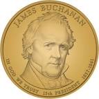 2010 James Buchanan $1 Coin Design - James-Buchanan-Presidential-Dollar-Design