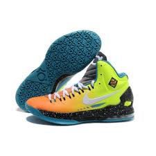 Nike Zoom Kevin Durant Kd Surf Style Greenorange Basketball Shoes ...