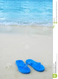 Flip Flops On The Beach Stock Image - Image: 35305131