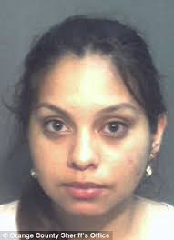 Fled: Gina Garcia-Ronquillo, 18, was arrested after allegedly hitting a Florida Highway patrol officer with her car after a night of drinking and watching a ... - article-2284881-184EEA4B000005DC-598_306x423