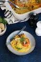 Swedish Seafood Casserole with Saffron - Del's cooking twist