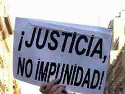 Justicia no impunidad