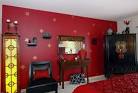 Engaging Luxury Modern Home Design Red Wall Paint. Design: Wall ...
