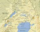 Map of the Uganda