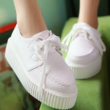 White Platforms/Creepers © True Blue QT © Online Store Powered by ...