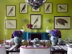 green blue purple colorful dining room | theLENNOXX