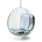 Modern and Classics Glass hanging Chairs for Bedrooms : House ...