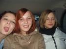 Im Auto dann - Markus ist heute gefahren - Nadja, Sabrina und Nina - Das_Licht 003