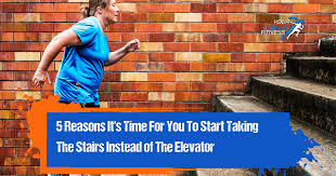Take the stairs instead of the elevator