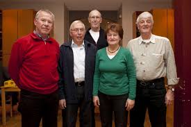 Der bisherige Vorstand: v.l.Eberhard Cramme, Gerhard Sandrock ...
