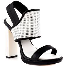 BCBGMaxazria Jovian Black White Nappa Shoes for Women | Aemow