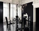 Black and White Dining Room Ideas for the Best Opposites: Ideas ...