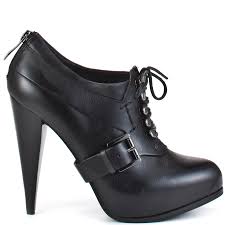 Marciano's Black Neva Bootie - Black Leather for $179.24 direct ...