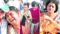 (From left): Wife of martyred NSG commando Hawaldar Gajender Singh consoled ... - nat1