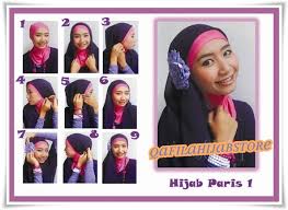 Hijabers Tutorial Sakinah : Hijab Tutorial of Paris !
