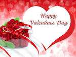 Happy Valentines day Hearts Wallpaper - Valentines day Wallpapers