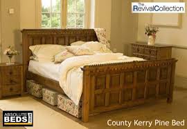 Revival Collection County Kerry Pine Bed at absolutebeds. - county_kerry_bed