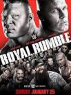 WWE ROYAL RUMBLE 2015 poster - Cageside Seats