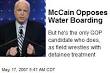 McCain Opposes Water Boarding - But he's the only GOP candidate ...