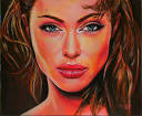 "Angelina" Malerei als Poster und Kunstdruck von Alexandra Burgstaller ... - 295917