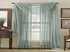 Curtain & Blinds: Grey Sheer Curtains For Large Window Privacy ...
