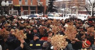 Macedonians Celebrate Badnik