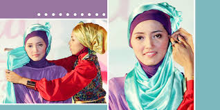 Fashion: Gaya Jilbab Praktis Untuk Pesta | Vemale.com