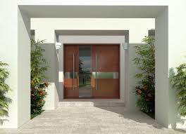 CARA DESAIN | 30 Desain pintu depan rumah paling keren untuk ...