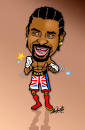 Cartoon: David Haye (medium) by roundheadillustration tagged boxing,boxer ...