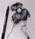 Image result for pictures of girls to draw