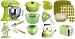Kitchen Accessories In Green