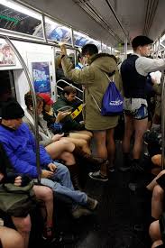 ผลการค้นหารูปภาพสำหรับ lyrics No Pants Subway Ride 2009