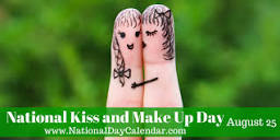 NATIONAL KISS AND MAKE UP DAY - August 25 | Kiss makeup, National ...
