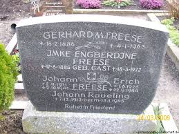 Grab von Johann Freese (02.11.1911-02.10.1941), Friedhof Roggenstede - rs026