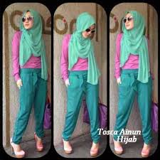Jual hijab set ainun tosca - Grosir fashion Surabaya | Tokopedia