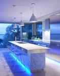 Modern Kitchen Design With Led Lighting Fixtures Ultra Modern ...