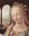 Leonardo da Vinci: Madonna mit der Nelke, Detail: Madonna - leonardo-da-vinci-madonna-mit-der-nelke-detail-madonna-05401