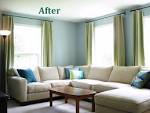 Heart Maine Home: A new, blue living room {before and after