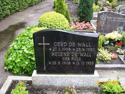 Grab von Helene Wall, de (geb. Hüls) (23.05.1908-12.11.1988 ...