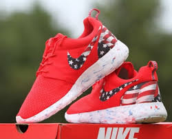 RESTOCKED SIZES! - Nike Roshe Run Red Marble American Flag Pride ...