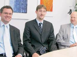 Die neue und nunmehr vollständige Mannschaft des Notariats Lahr (von links): Alexander Vivell, Michael Hupp und Thomas Kauffer. Foto: Heidi Foessel - 17161388